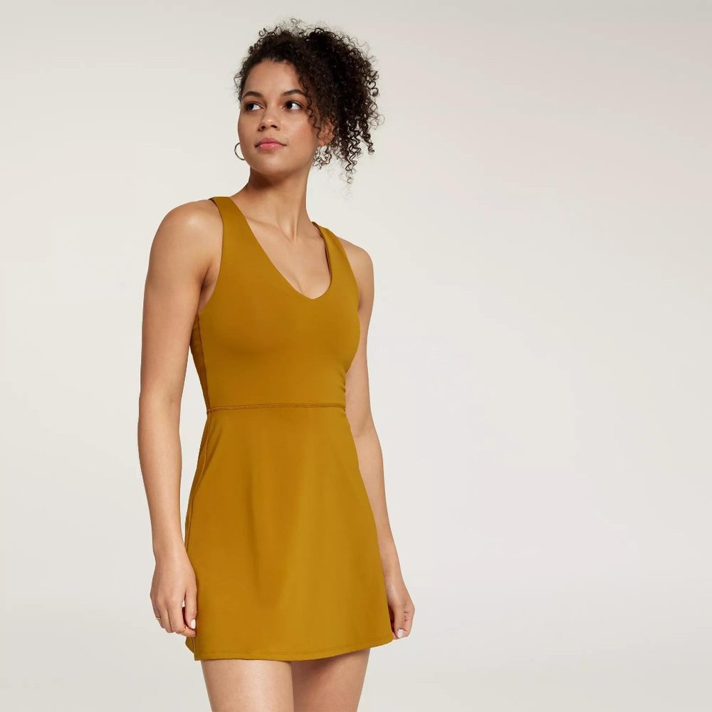 NWT CALIA Women's V-Neck Exercise Dress - Picture 2 of 5